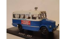 КАВЗ 651 Милиция ГАИ СССР агитационная, масштабная модель, scale43, ЗиС