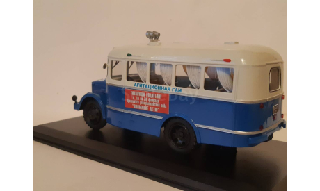 КАВЗ 651 Милиция ГАИ СССР агитационная, масштабная модель, scale43, ЗиС