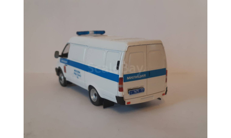 ГАЗ-2705 Газель Милиция УВД СЗАО Москва, масштабная модель, scale43