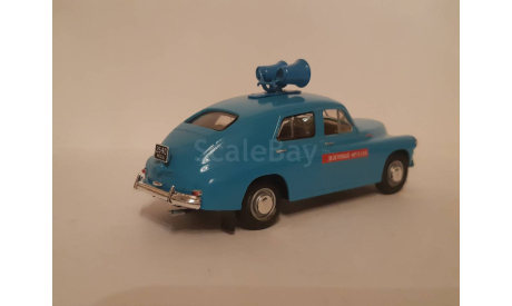ГАЗ М20 Победа ОРУД-ГАИ СССР, масштабная модель, scale43