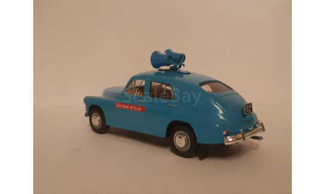 ГАЗ М20 Победа ОРУД-ГАИ СССР, масштабная модель, scale43