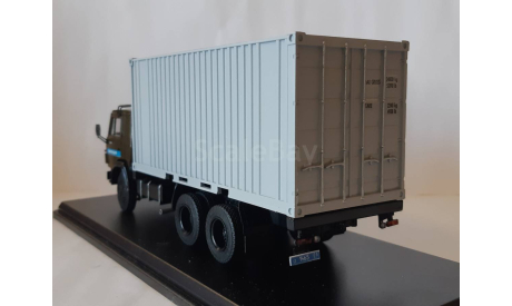 КАМАЗ 53212 Милиция контейнер, масштабная модель, scale43