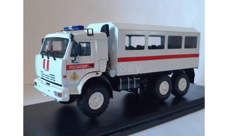 КАМАЗ 43118 Росгвардия, масштабная модель, scale43