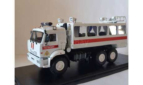 КАМАЗ 43118 Росгвардия, масштабная модель, scale43