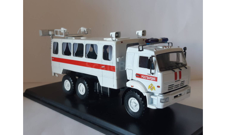 КАМАЗ 43118 Росгвардия, масштабная модель, scale43