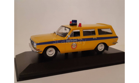 Волга ГАЗ 24-02 Милиция СССР, масштабная модель, scale43