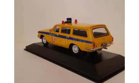 Волга ГАЗ 24-02 Милиция СССР, масштабная модель, scale43