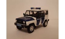 УАЗ 315195 Хантер Полиция, масштабная модель, scale43