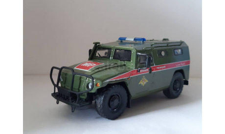 ГАЗ-2330-Тигр Военная полиция, масштабная модель, scale43