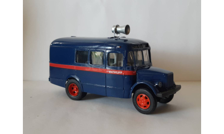 КАвЗ 654 Милиция СССР, масштабная модель, scale43