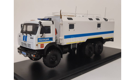 КАМАЗ 43118 Полиция ПУС, масштабная модель, scale43