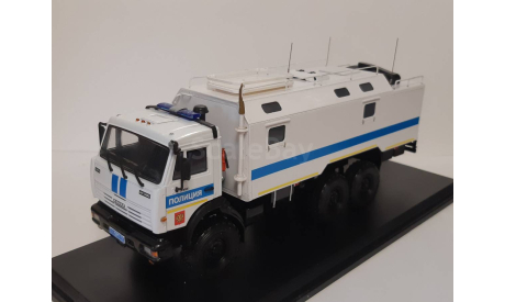 КАМАЗ 43118 Полиция ПУС, масштабная модель, scale43