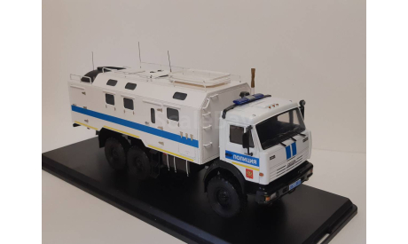 КАМАЗ 43118 Полиция ПУС, масштабная модель, scale43