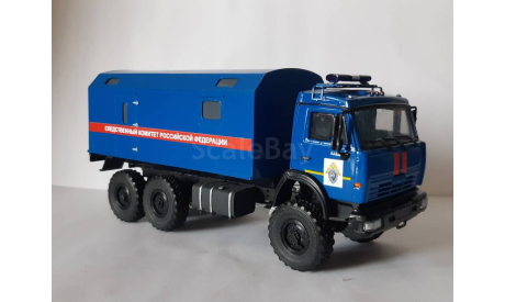 КАМАЗ 43118 Следственный комитет России, масштабная модель, scale43