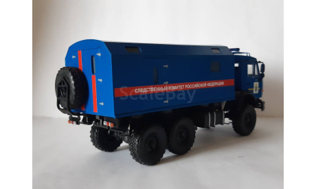 КАМАЗ 43118 Следственный комитет России, масштабная модель, scale43