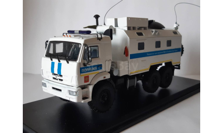 КАМАЗ 43118 Полиция ПУС, масштабная модель, scale43