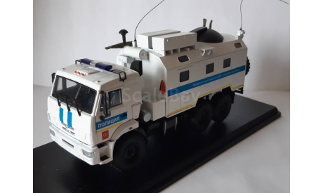 КАМАЗ 43118 Полиция ПУС, масштабная модель, scale43