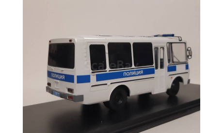 ПАЗ 3205 Полиция Москва, масштабная модель, scale43