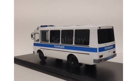 ПАЗ 3205 Полиция Москва, масштабная модель, scale43