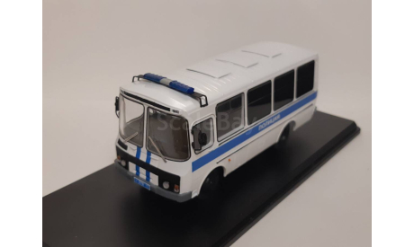 ПАЗ 3205 Полиция Москва, масштабная модель, scale43