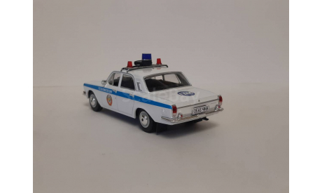 Волга ГАЗ 24 Милиция ГАИ СССР, масштабная модель, scale43