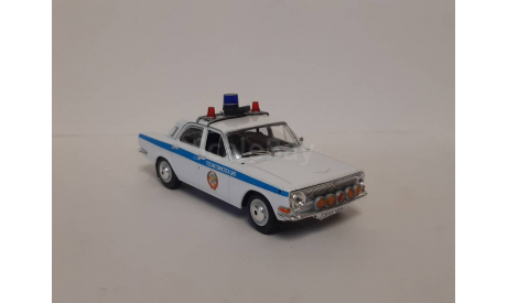Волга ГАЗ 24 Милиция ГАИ СССР, масштабная модель, scale43