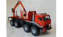 КАМАЗ РИАТ 6560 8х8 Полярник лесовоз КИТ, масштабная модель, scale43