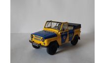 УАЗ 469Б Милиция ПМГ, масштабная модель, scale43