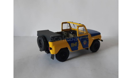 УАЗ 469Б Милиция ПМГ, масштабная модель, scale43