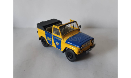 УАЗ 469Б Милиция ПМГ, масштабная модель, scale43