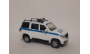 УАЗ 3163 Патриот Полиция ДПС рестайлинг, масштабная модель, scale43