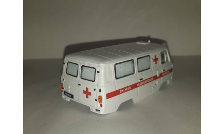 кузов УАЗ 452 скорая медицинская помощь, масштабная модель, scale43