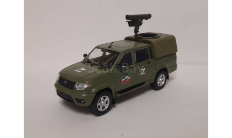 УАЗ патриот пикап Ахмат Сила!, масштабная модель, scale43