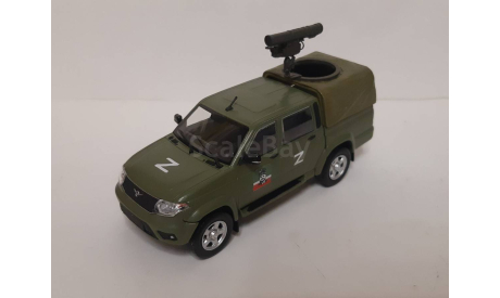 УАЗ патриот пикап Ахмат Сила!, масштабная модель, scale43