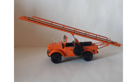 АВТОТРАНСПОРТЕР АТ-2 НА ШАССИ ГАЗ-69, масштабная модель, scale43