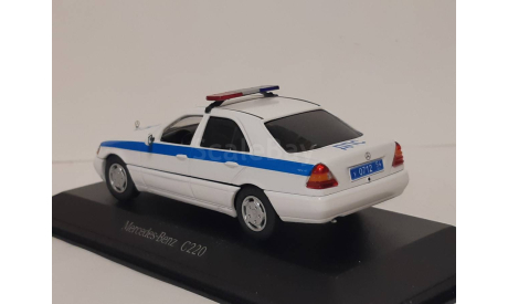 Mercedes-Benz C220 ДПС сопровождение, масштабная модель, scale43
