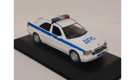 Mercedes-Benz C220 ДПС сопровождение, масштабная модель, scale43