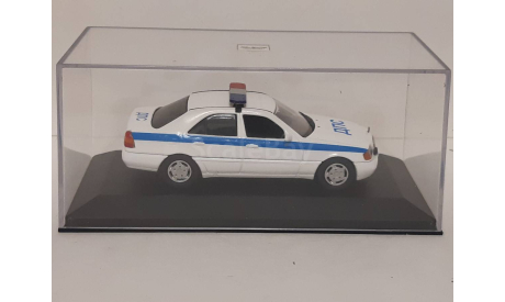 Mercedes-Benz C220 ДПС сопровождение, масштабная модель, scale43