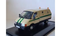 ГАЗ 3302 инкассация Сбербанк, масштабная модель, scale43