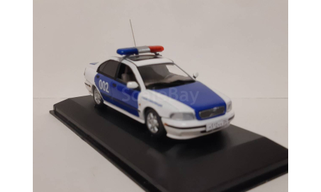 Volvo S40 Милиция ДПС Красноярск, масштабная модель, scale43