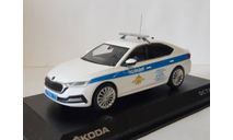 Skoda Octavia IV A8 Полиция ОМВД России Лефортово Москва, масштабная модель, scale43, Škoda