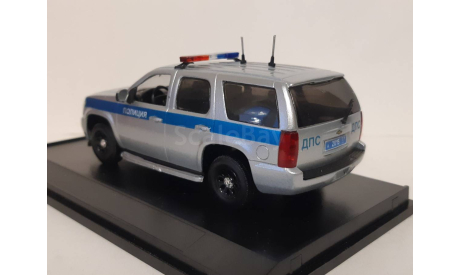 Chevrolet Tahoe Полиция ДПС Москва, масштабная модель, scale43