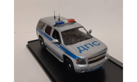 Chevrolet Tahoe Полиция ДПС Москва, масштабная модель, scale43