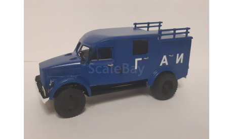 ГАЗ 51 ГАИ СССР, масштабная модель, scale43