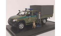 УАЗ Профи Пограничная служба, масштабная модель, scale43