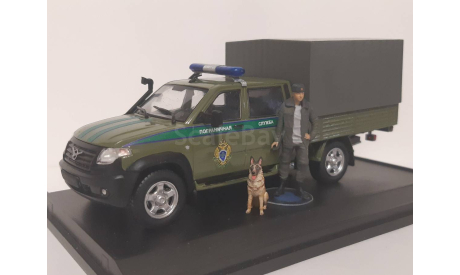 УАЗ Профи Пограничная служба, масштабная модель, scale43