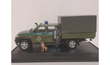 УАЗ Профи Пограничная служба, масштабная модель, scale43