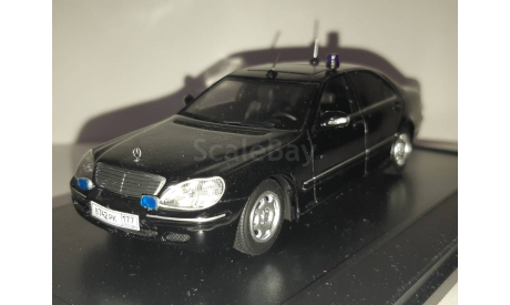 Mercedes-Benz S classe W220 Minichamps   ФСО России, масштабная модель, scale43