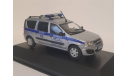 Lada Largus Полиция Москва, масштабная модель, scale43, ВАЗ