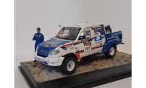 УАЗ Патриот пикап ралли, масштабная модель, scale43